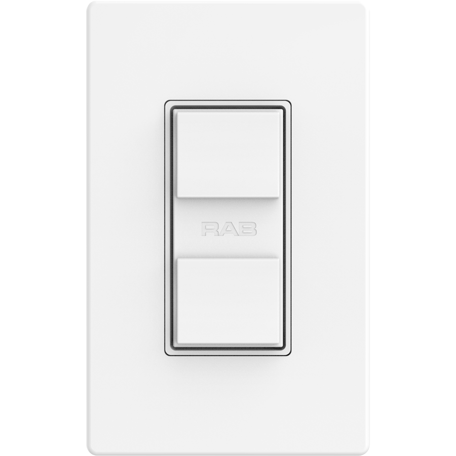 RAB Lighting LightCloud Blue Self-Powered Dimming Switch, White, ZDIMSP/LCB