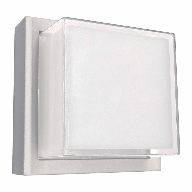 Westgate Mfg LRS Outdoor Wall Light, 12W, CCT Selectable, CRI90, IP44, White, LRS-G-MCT-C90-WH