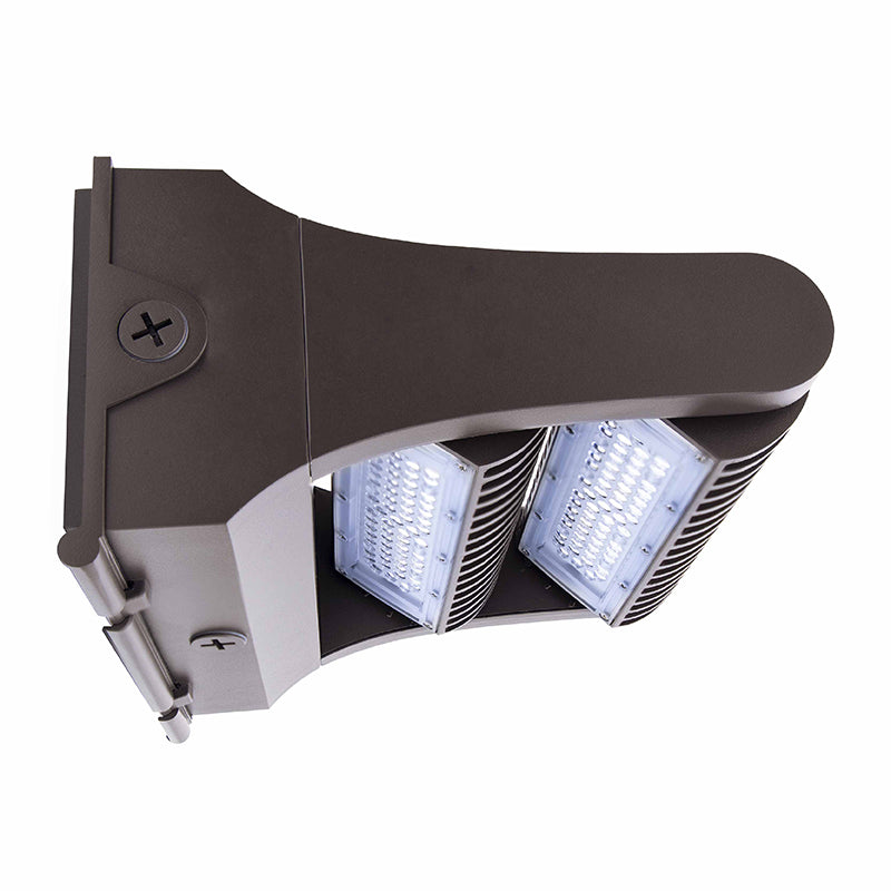 Westgate Mfg LW360 Rotatable Wall Pack Light, 120W, 3000K, 0-10V Dimmable, Dark Bronze, LW360-120W-30K-G2