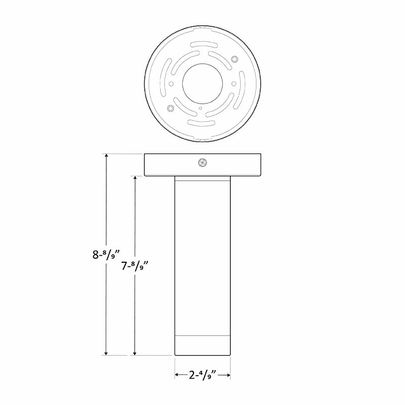 Westgate Mfg CMC2, 6W, CCT Selectable, TRIAC Dimming, White, CMC2-MCT-DT-WH