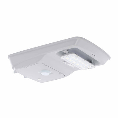 Westgate Mfg Solar Roadway/Flood Light, 17W, 5000K, 1,600 lm, Light Grey, SOLF-17W-50K