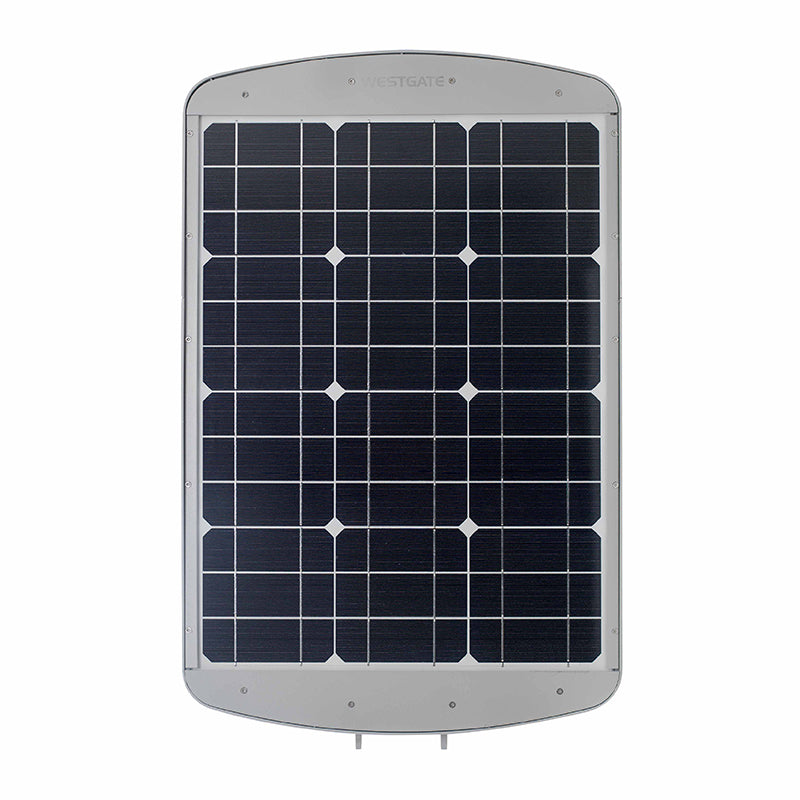 Westgate Mfg Solar Roadway/Flood Light, 36W, 5000K, 4,000 lm, Light Grey, SOLF-36W-50K