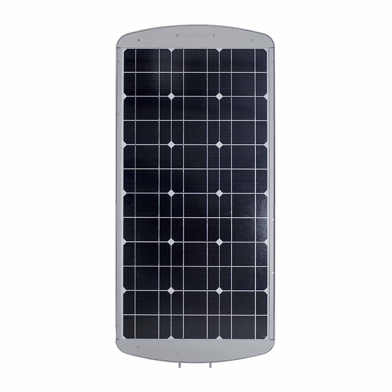 Westgate Mfg Solar Roadway/Flood Light, 54W, 5000K, 6,000 lm, Light Grey, SOLF-54W-50K