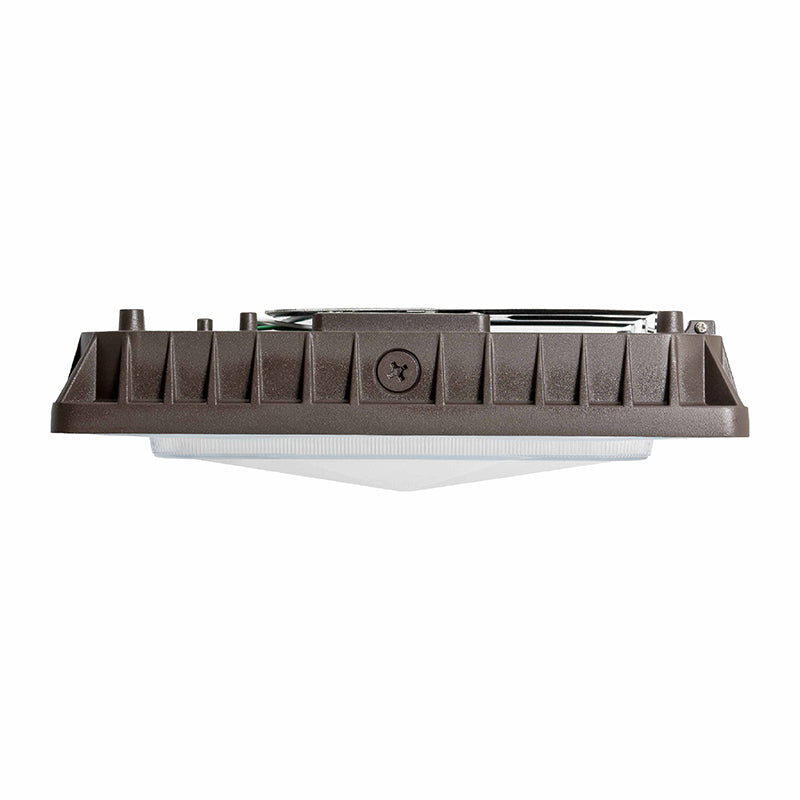 Westgate Mfg CDLX X-Gen Surface Canopy Light, 30W/40W/60W/80W, 4000K, 0-10V Dimmable, Bronze, CDLX-LG-30-80W-40K