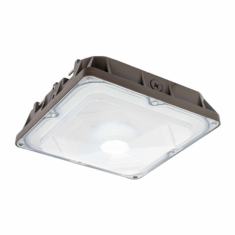 Westgate Mfg CDLX X-GEN Surface Canopy, 15/25/35/45W, 5000K, 0-10V Dimmable, IP65, Bronze, CDLX-MD-15-45W-50K