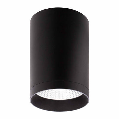 Westgate Mfg CMC6 Ceiling Mount Cylinder, 21/28/35W, CCT Selectable, TRIAC & 0-10V, Black, CMC6-MCTP-DD-BK