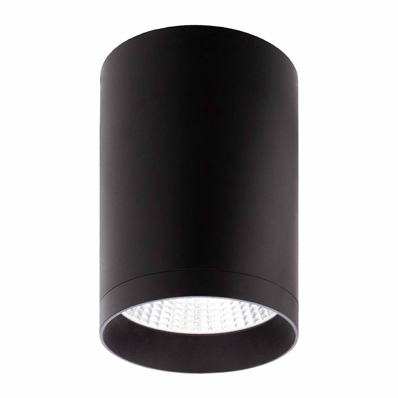 Westgate Mfg CMC6 Ceiling Mount Cylinder, 21/28/35W, CCT Selectable, TRIAC & 0-10V, Black, CMC6-MCTP-DD-BK