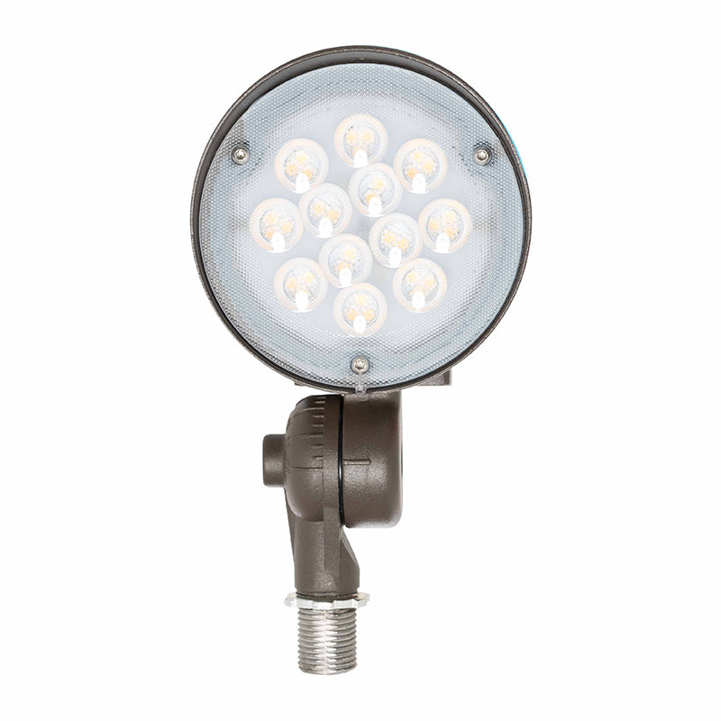 Westgate Mfg Bullet Flood Light, 28W, 3000K, 0-10V Dimmable, 30° Beam, IP65, Bronze, FLD2-28W-30K-D-KN