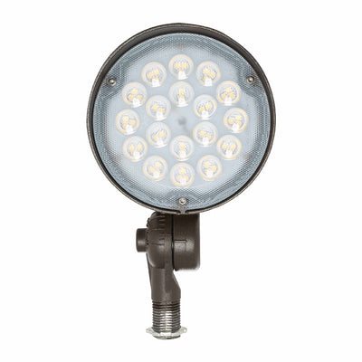 Westgate Mfg FLD2 Flood Light, 42W, 5000K, 0-10V, 1/2 In. Knuckle, Bronze, FLD2-42W-50K-D-KN