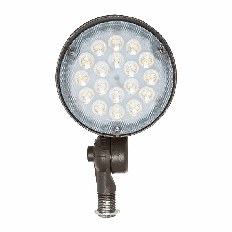 Westgate Mfg FLD2 Flood Light, 42W, 5000K, 0-10V, 1/2 In. Knuckle, Bronze, FLD2-42W-50K-D-KN