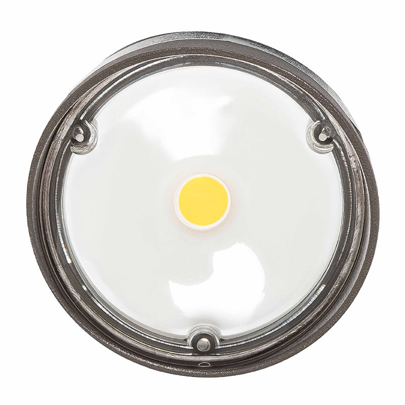 Westgate Mfg Round Flood Head, 10W, 3000K, 120V, Dark Bronze, FLS-10W-30K-BR