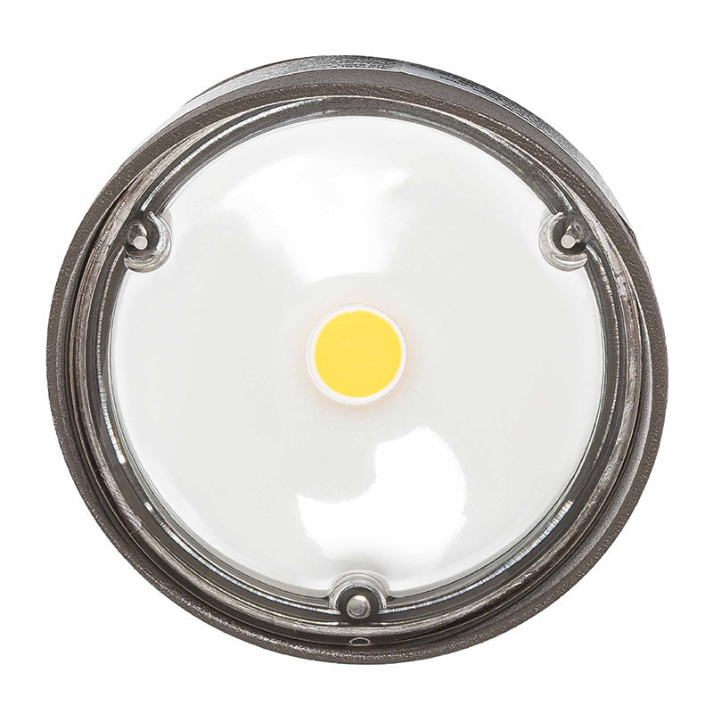 Westgate Mfg Round Flood Head, 10W, 5000K, 120V, Dark Bronze, FLS-10W-50K-BR