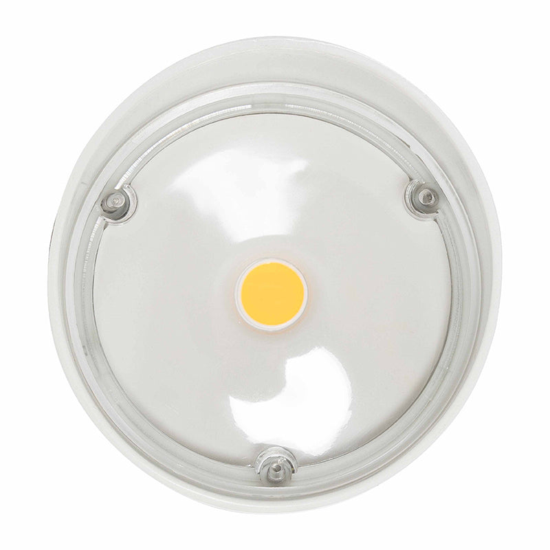 Westgate Mfg Round Flood Head, 10W, 3000K, 120V, White, FLS-10W-30K-WH
