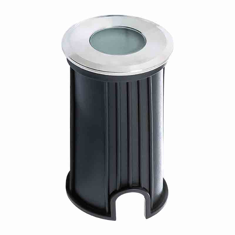 Westgate Mfg In-Ground Light, 1W, 3000K, 12V, IP67, Brushed Nickel, IGL-1W-30K