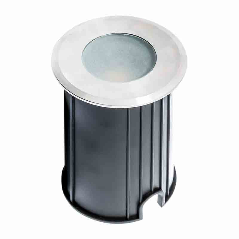 Westgate Lighting  Stainless Steel In-Ground Light, 12V Dc/Ac, 3W Cob, 290 Lm, 45°, Ip67, Etl, Pc Sleeve, 3000K  IGL-3W-30K