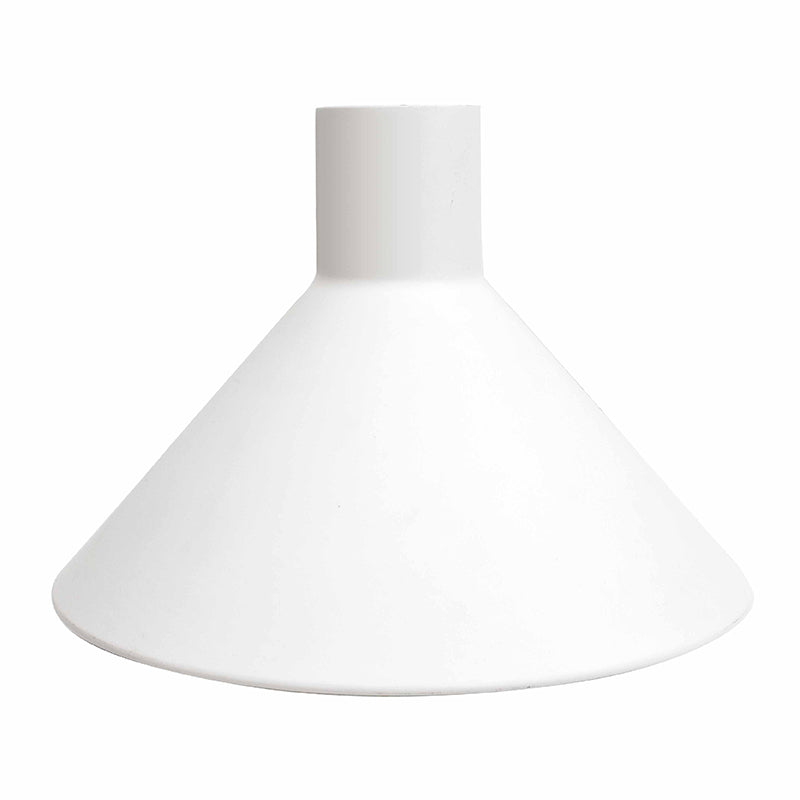 Westgate Mfg Modern Cone Pendant, 25W, CCT Selectable, CRI 90, TRIAC, 12 In., White, LCFC-MCT5-WH