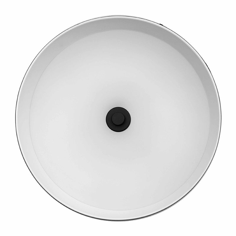 Westgate Mfg Modern Dome Pendant, 25W, CCT Selectable, CRI 90, TRIAC, 12 In., Black, LCFD-MCT5-BK