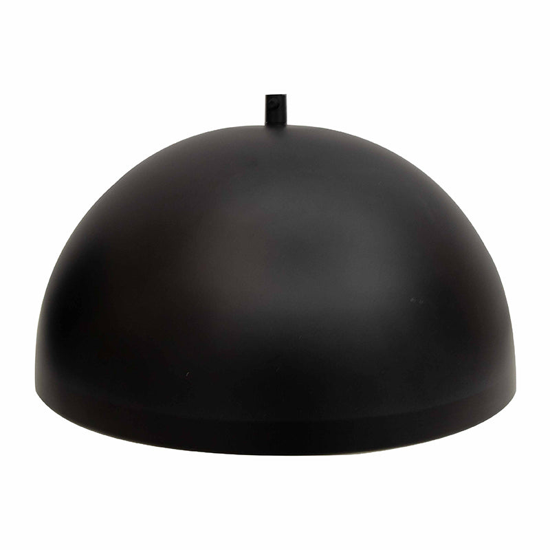 Westgate Mfg Modern Dome Pendant, 25W, CCT Selectable, CRI 90, TRIAC, 12 In., Black, LCFD-MCT5-BK