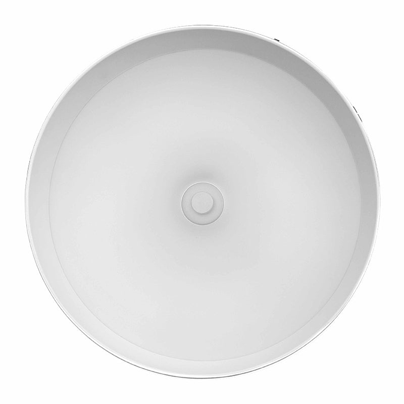 Westgate Mfg Modern Dome Pendant, 25W, CCT Selectable, CRI 90, TRIAC, 12 In., White, LCFD-MCT5-WH