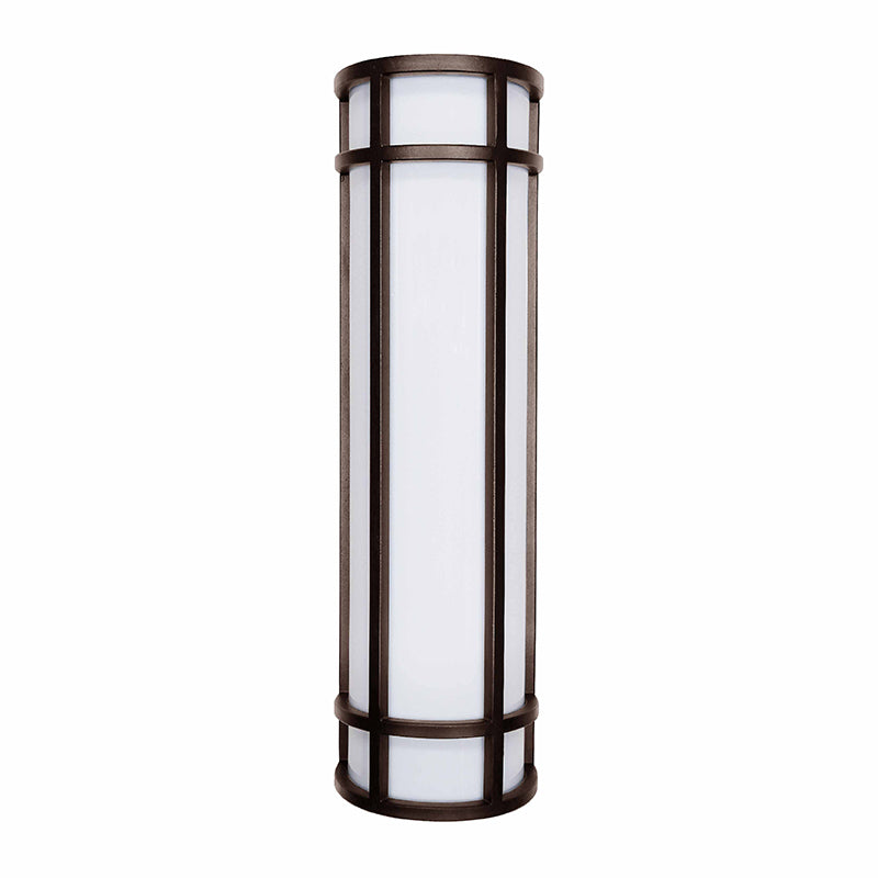 Westgate Mfg LDSXL 24 In. Outdoor Sconce, 25W, CCT Selectable, TRIAC & 0-10V Dimming, Oil-Rubbed Bronze, LDSXL-MCT-DD-ORB