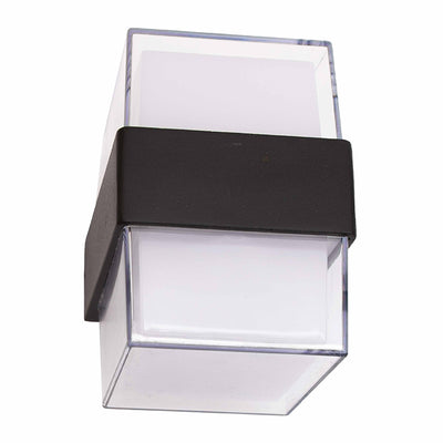Westgate Mfg Mini Square Wall Sconce, 6W, CCT Selectable, 12V, Oil-Rubbed Bronze, LVW-210-UD-MCT-ORB