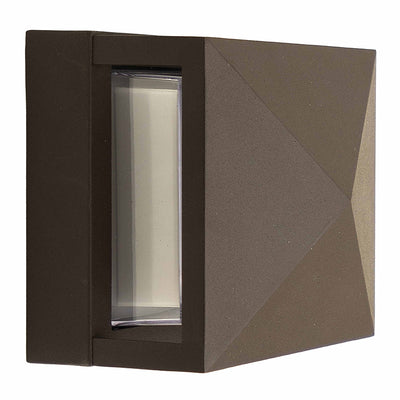 Westgate Mfg Mini Square Wall Light, 3W, CCT Selectable, 12V, Oil-Rubbed Bronze, LVW-215-MCT-ORB