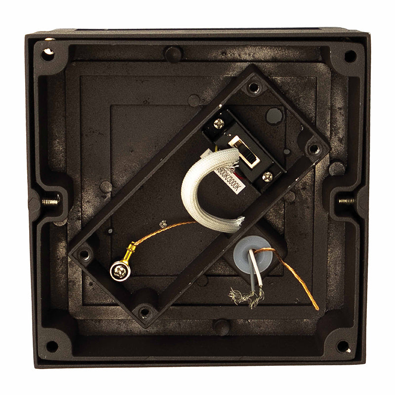 Westgate Mfg Mini Square Wall Light, 3W, CCT Selectable, 12V, Oil-Rubbed Bronze, LVW-215-MCT-ORB
