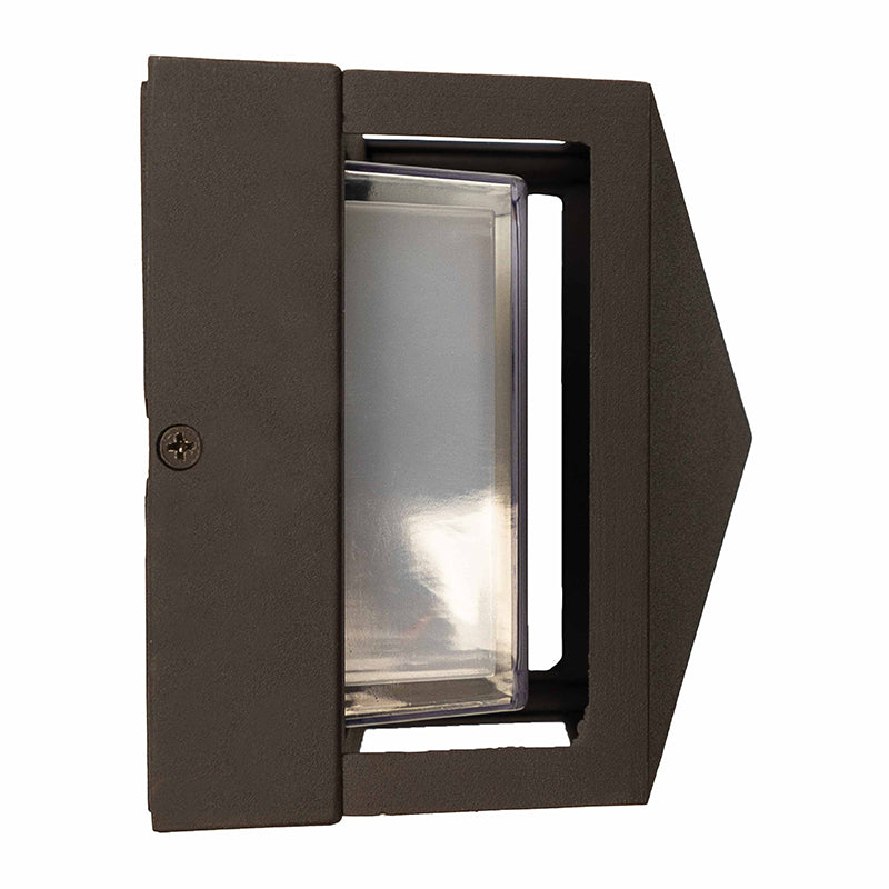 Westgate Mfg Mini Square Wall Light, 3W, CCT Selectable, 12V, Oil-Rubbed Bronze, LVW-215-MCT-ORB
