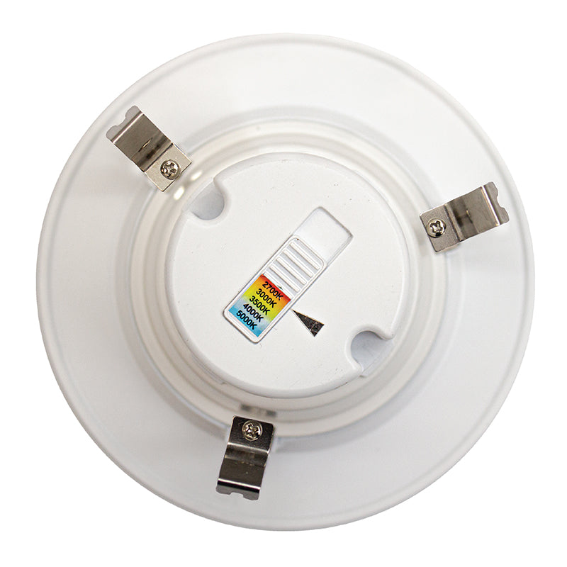 Westgate Mfg 4 In. Baffle Composite Recessed Trim, 8/10/13W, CCT Selectable, CRI90, Power Adjustable, RDPF4-MCTP