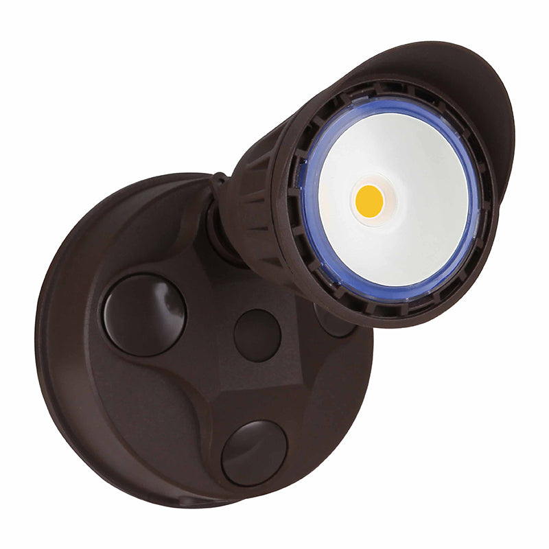 Westgate Mfg LED Flood Light, 10W, 5000K, Dimmable, 120V, Bronze, SL-10W-50K-BZ-D