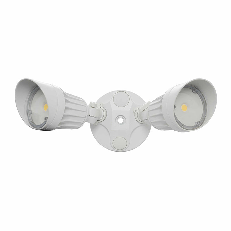 Westgate Mfg LED Flood Light, 20W, 5000K, Dimmable, White, SL-20W-50K-WH-D