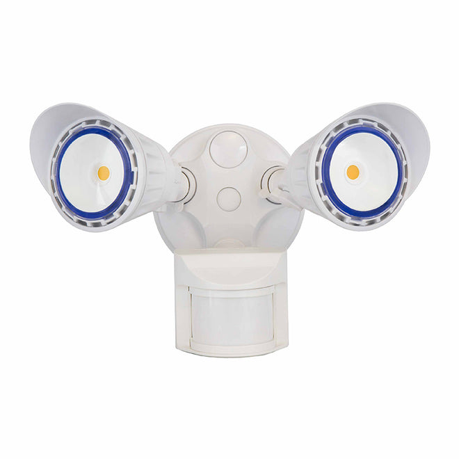Westgate Lighting  Led Security Lights With Pir Sensor, 120Vac, 180° Sensor, 100° Beam Angle (120° 28W) 80% Dim (Or Off) When No Motion Detected,   SL-20W-50K-WH-P