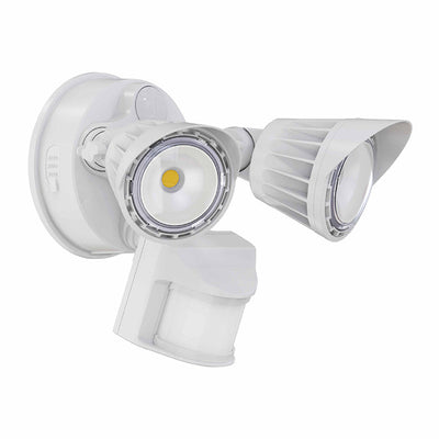 Westgate Mfg LED Security Light, 20W, 3000K, PIR Sensor, 180° Detection, White, SL-20W-30K-WH-P