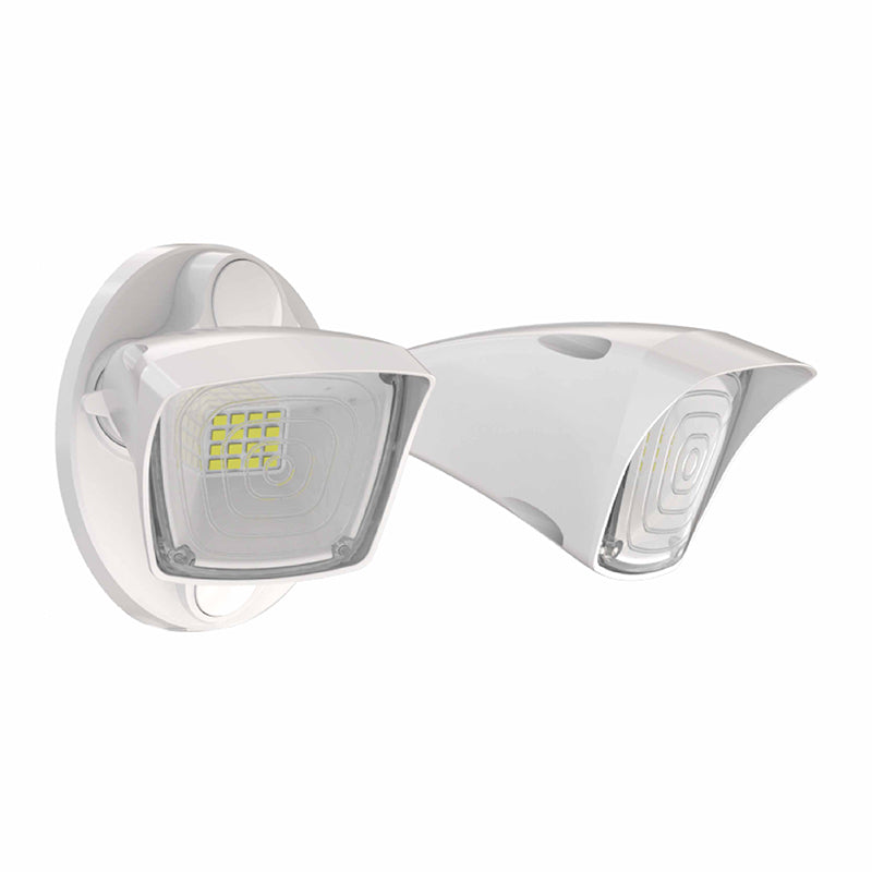 Westgate Mfg LED Flood Light, 20W, 3000K, 100° Beam, White, SL-20W-30K-WH