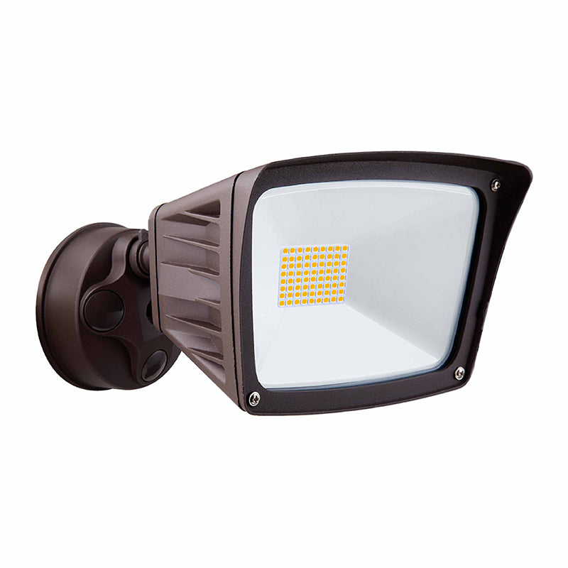 Westgate Mfg SL Security Light, 40W, 5000K, TRIAC Dimming, Bronze, SL-40W-50K-BZ-D
