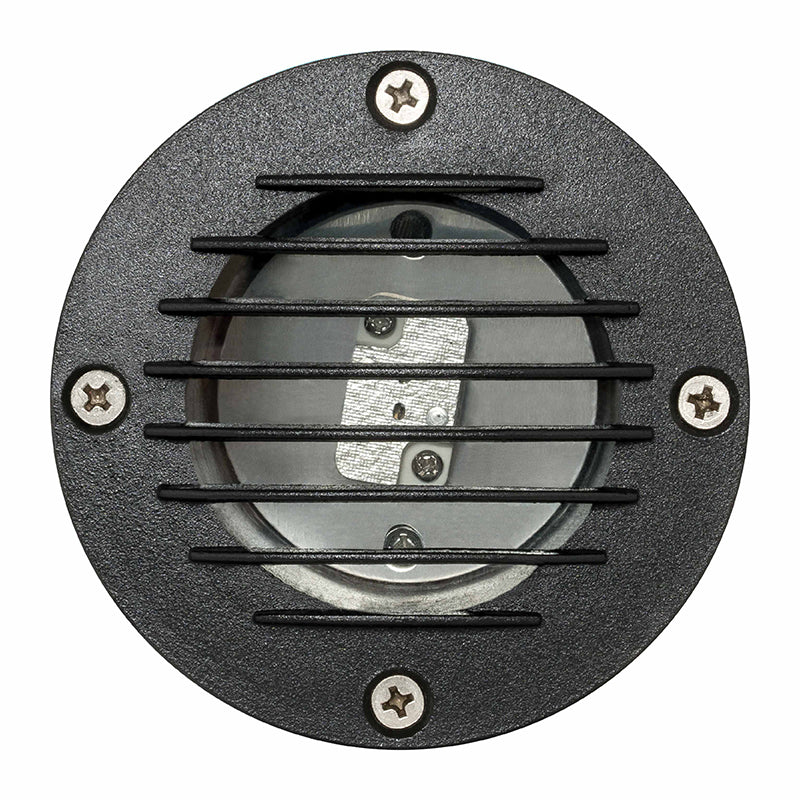 Westgate Mfg Well Light, Cast. Aluminum, G5.3 MR16 12V/50W Max, Black, 3 FT Cable WL-105-1-BK