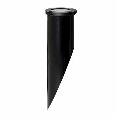 Westgate Mfg Well Light, 5W, 3000K, Cast Aluminum, Black, WL-137-BK