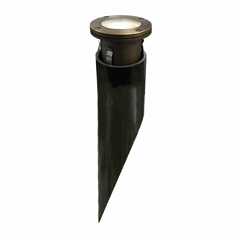 Westgate Mfg Well Light, 5W, 3000K, Solid Brass, Bronze, WL-137-BZ