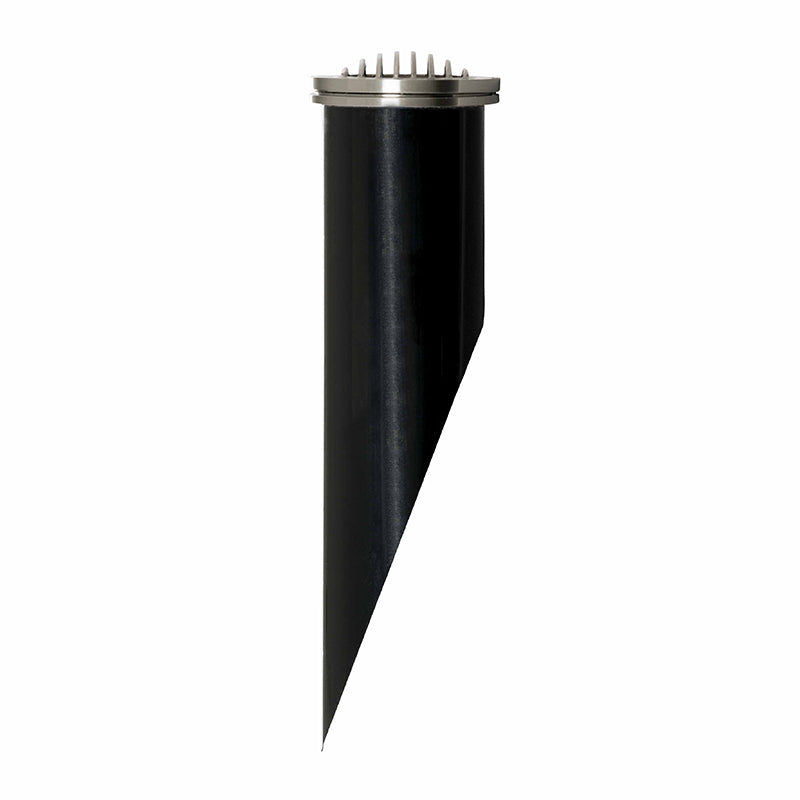 Westgate Mfg Well Light, Stainless Steel, MR16 12V 50W Max, Ss, Louvered Lens, Pvc Sleeve WL-138-SS