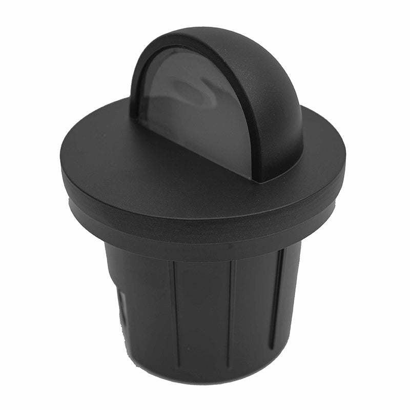 Westgate Mfg LED Well Light Path, 6W, 3000K, 12V, Black, WLL-157-30K-BK