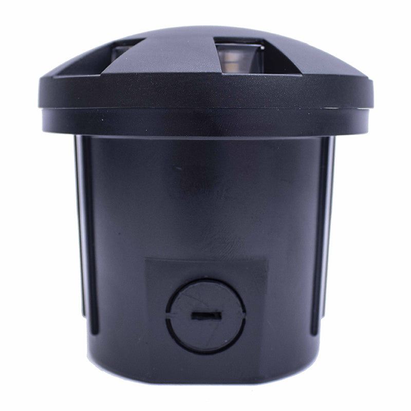 Westgate Mfg LED Well Light Path Spread, 6W, 3000K, 12V, Black, WLL-159-30K-BK