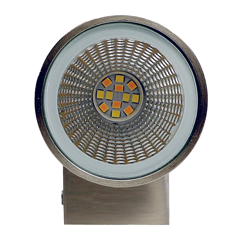 Westgate Mfg WMC2 Outdoor Cylinder Downlight, 5W, CCT Selectable, 12V, Brushed Nickel, WMC2-12V-DL-MCT-BN