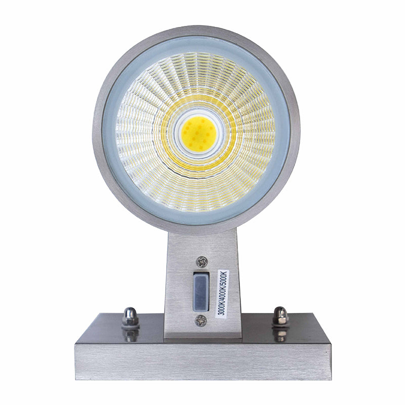 Westgate Mfg WMC2 Wall Cylinder Downlight, 6W, CCT Selectable, TRIAC Dimming, Brushed Nickel, WMC2-DL-MCT-BN-DT