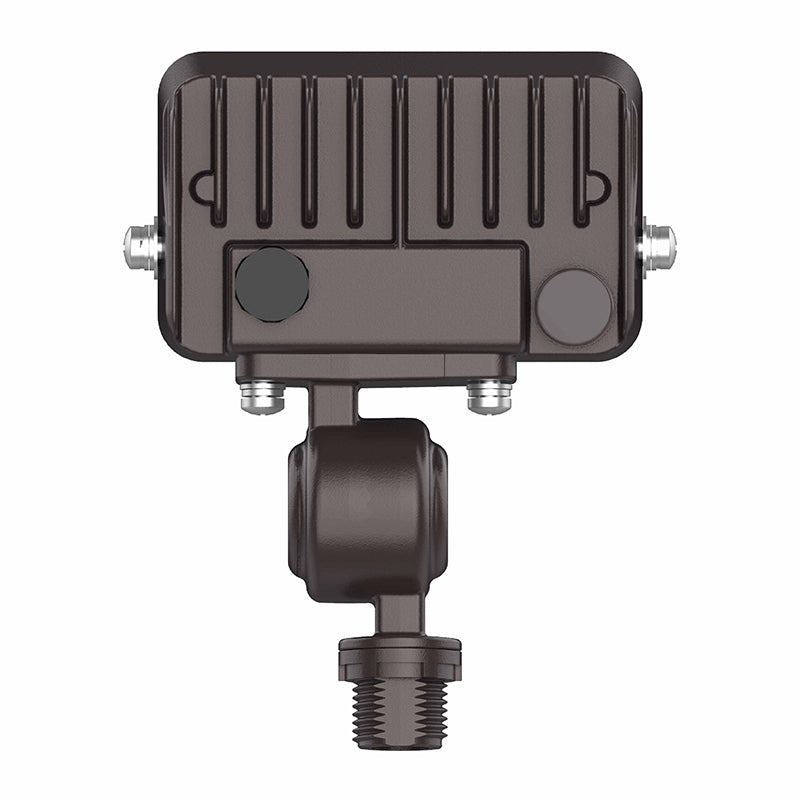 Westgate Mfg Compact Flood Light, 15W, 5000K, 120V, Knuckle Mount, LFE-15W-50K-KN