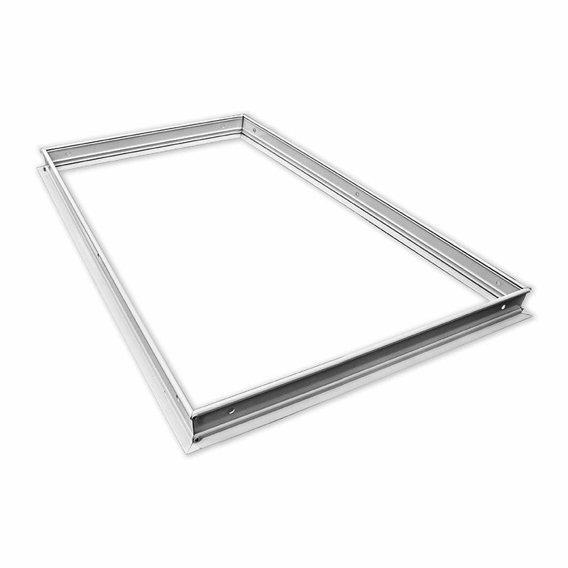 Westgate Mfg Recessed Mounting Frame, 2X4, Aluminum, White, LPNG-RMK-2X4