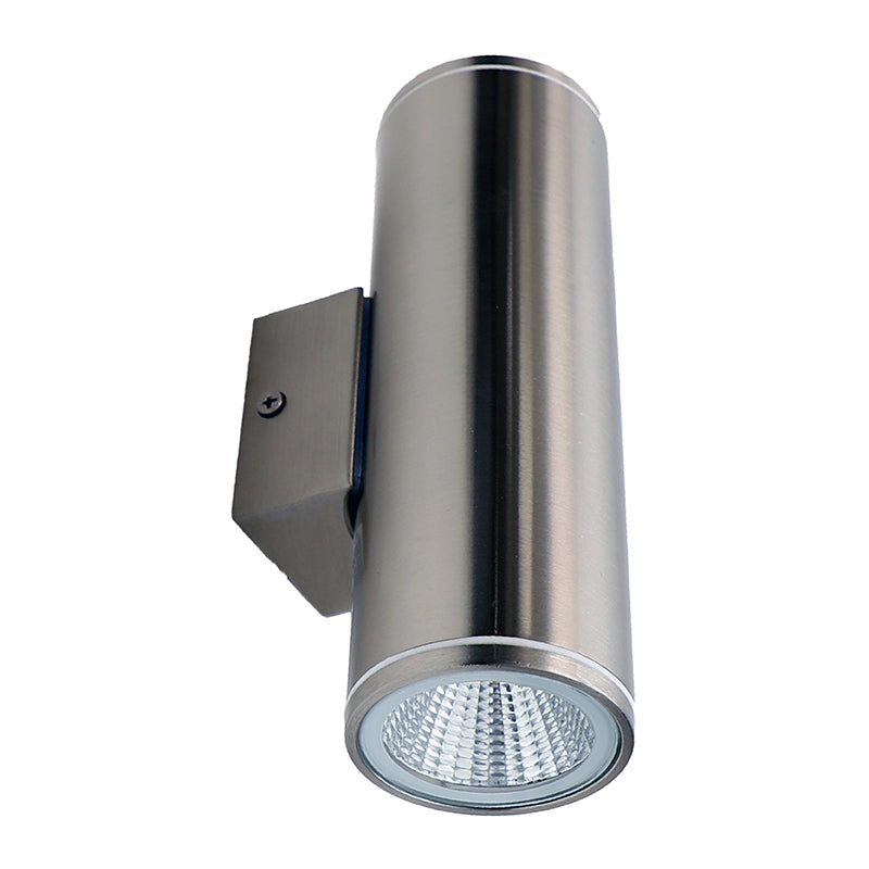 Westgate Mfg WMC2 Wall Cylinder Up/Down, 10W, CCT Selectable, 12V, Brushed Nickel, WMC2-12V-UDL-MCT-BN