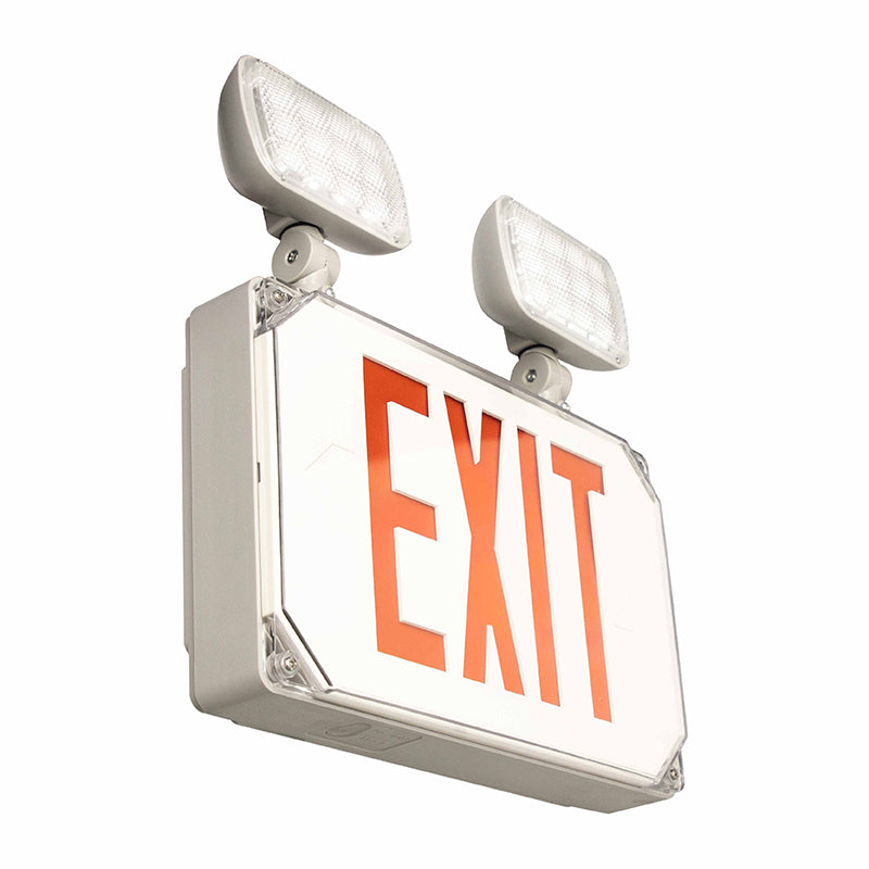 Westgate XT-CLWP - LED Exit & LED Emergency Lights, XT-CLWP-RG-EM
