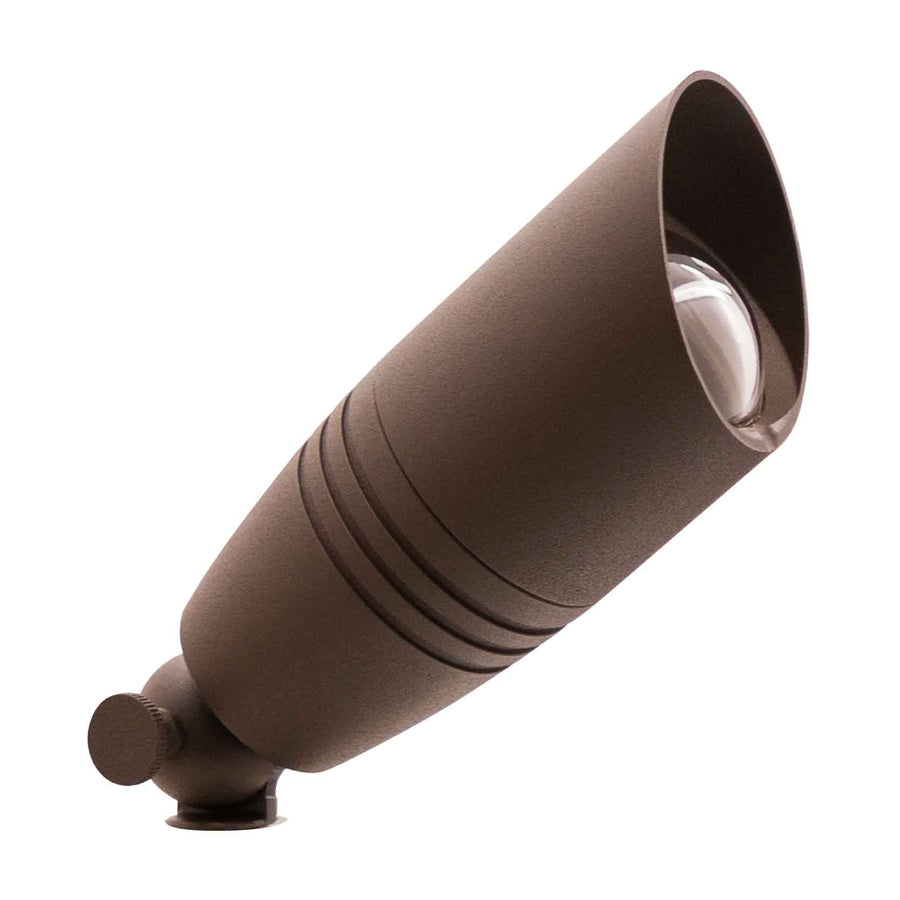 Westgate Mfg Directional Light, 5W, 3000K, 12V, IP67, Bronze Brass, LD-103-BZB