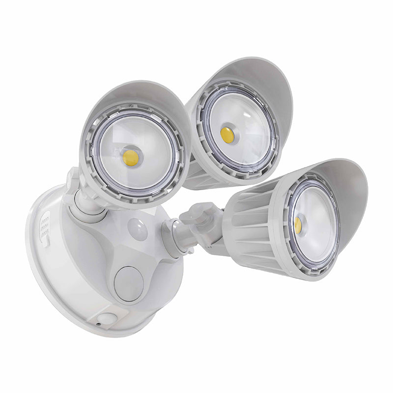 Westgate Mfg SL Security Light, 30W, CCT Selectable, TRIAC Dimming, White, SL-30W-MCT-WH-D