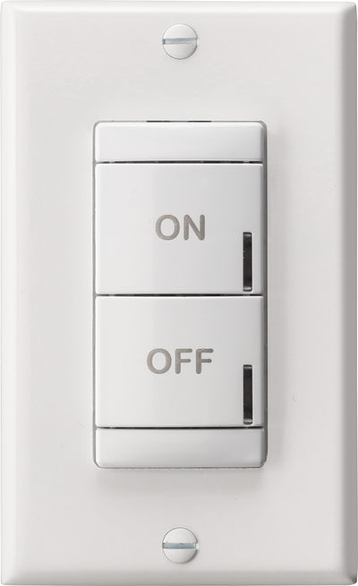 Acuity Brands nLight 3 Buttons Digital Wall Switch, Sensor Switch nLight Control System, 15 to 24V DC, NPODMDXWH